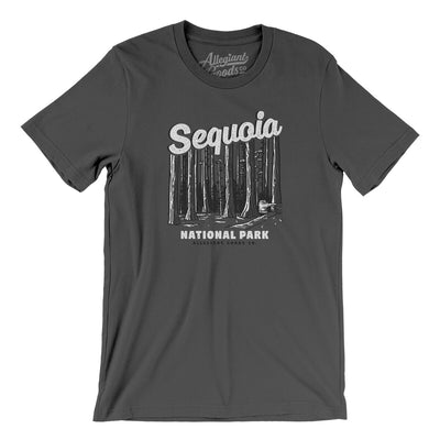 Sequoia National Park Men/Unisex T-Shirt-Asphalt-Allegiant Goods Co. Vintage Sports Apparel