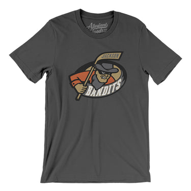 Jackson Bandits Men/Unisex T-Shirt-Allegiant Goods Co. Vintage Sports Apparel