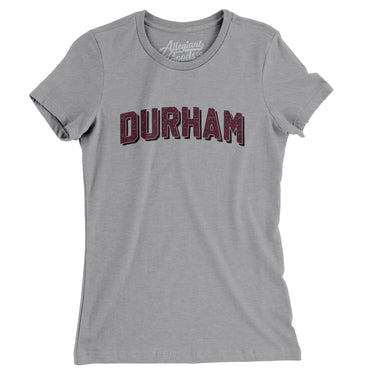 Durham Varsity Women's T-Shirt-Allegiant Goods Co. Vintage Sports Apparel