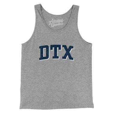 Dtx Varsity Men/Unisex Tank Top-Allegiant Goods Co. Vintage Sports Apparel