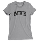 Mke Varsity Women's T-Shirt-Allegiant Goods Co. Vintage Sports Apparel