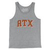 Atx Varsity Men/Unisex Tank Top-Athletic Heather-Allegiant Goods Co. Vintage Sports Apparel