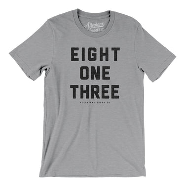 Tampa 813 Men/Unisex T-Shirt-Allegiant Goods Co. Vintage Sports Apparel