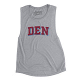 Den Varsity Women's Flowey Scoopneck Muscle Tank-Allegiant Goods Co. Vintage Sports Apparel