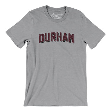 Durham Varsity Men/Unisex T-Shirt-Allegiant Goods Co. Vintage Sports Apparel