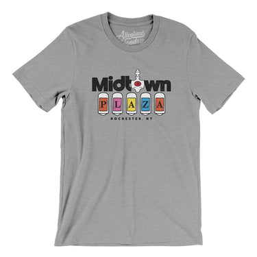 Rochester Midtown Plaza Men/Unisex T-Shirt-Allegiant Goods Co. Vintage Sports Apparel