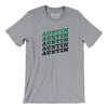 Austin Vintage Repeat Men/Unisex T-Shirt-Athletic Heather-Allegiant Goods Co. Vintage Sports Apparel