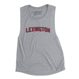 Lexington Varsity Women's Flowey Scoopneck Muscle Tank-Allegiant Goods Co. Vintage Sports Apparel