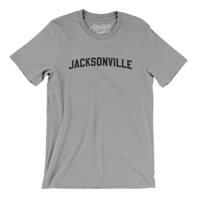 Jacksonville Varsity Men/Unisex T-Shirt-Athletic Heather-Allegiant Goods Co. Vintage Sports Apparel