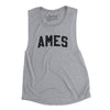 Ames Varsity Women's Flowey Scoopneck Muscle Tank-Athletic Heather-Allegiant Goods Co. Vintage Sports Apparel