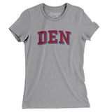 Den Varsity Women's T-Shirt-Allegiant Goods Co. Vintage Sports Apparel