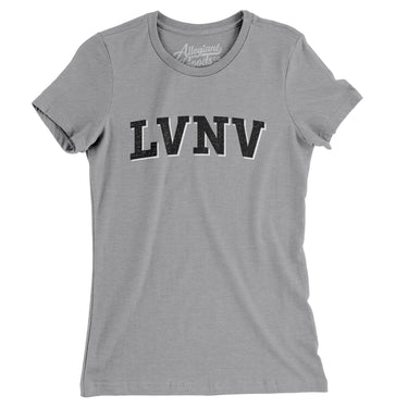 Lvnv Varsity Women's T-Shirt-Allegiant Goods Co. Vintage Sports Apparel