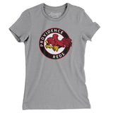 Providence Reds Hockey Women's T-Shirt-Allegiant Goods Co. Vintage Sports Apparel