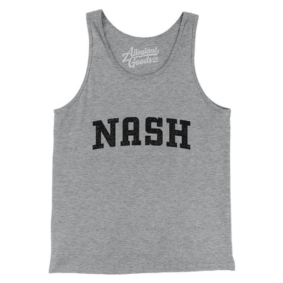 Nash Varsity Men/Unisex Tank Top-Athletic Heather-Allegiant Goods Co. Vintage Sports Apparel