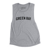Green Bay Varsity Women's Flowey Scoopneck Muscle Tank-Athletic Heather-Allegiant Goods Co. Vintage Sports Apparel