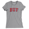 BUF Varsity Women's T-Shirt-Athletic Heather-Allegiant Goods Co. Vintage Sports Apparel