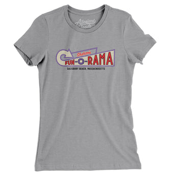 Shaheen's Fun-O-Rama Amusement Park Women's T-Shirt-Allegiant Goods Co. Vintage Sports Apparel