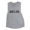 Dallas Varsity Women's Flowey Scoopneck Muscle Tank-Athletic Heather-Allegiant Goods Co. Vintage Sports Apparel