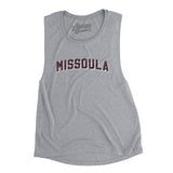 Missoula Varsity Women's Flowey Scoopneck Muscle Tank-Allegiant Goods Co. Vintage Sports Apparel