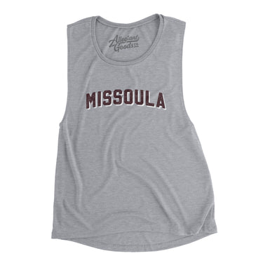 Missoula Varsity Women's Flowey Scoopneck Muscle Tank-Allegiant Goods Co. Vintage Sports Apparel