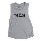 Mem Varsity Women's Flowey Scoopneck Muscle Tank-Allegiant Goods Co. Vintage Sports Apparel