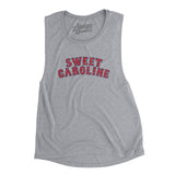Boston Sweet Caroline Women's Flowey Scoopneck Muscle Tank-Allegiant Goods Co. Vintage Sports Apparel