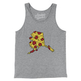 Alaska Pizza State Men/Unisex Tank Top-Allegiant Goods Co. Vintage Sports Apparel