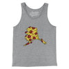 Alaska Pizza State Men/Unisex Tank Top-Athletic Heather-Allegiant Goods Co. Vintage Sports Apparel