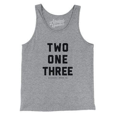 Los Angeles 213 Men/Unisex Tank Top-Allegiant Goods Co. Vintage Sports Apparel