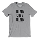 Raliegh 919 Men/Unisex T-Shirt-Athletic Heather-Allegiant Goods Co. Vintage Sports Apparel