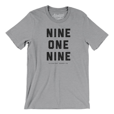 Raliegh 919 Men/Unisex T-Shirt-Athletic Heather-Allegiant Goods Co. Vintage Sports Apparel