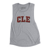 Cle Varsity Women's Flowey Scoopneck Muscle Tank-Allegiant Goods Co. Vintage Sports Apparel