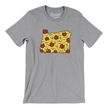 Oregon Pizza State Men/Unisex T-Shirt-Allegiant Goods Co. Vintage Sports Apparel