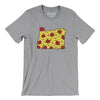 Oregon Pizza State Men/Unisex T-Shirt-Athletic Heather-Allegiant Goods Co. Vintage Sports Apparel