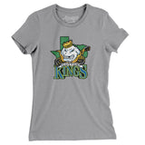 Lubbock Cotton Kings Women's T-Shirt-Allegiant Goods Co. Vintage Sports Apparel