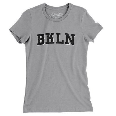 BKLN Varsity Women's T-Shirt-Athletic Heather-Allegiant Goods Co. Vintage Sports Apparel