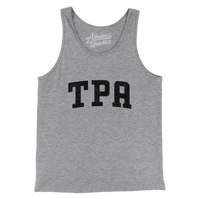 TPA Varsity Men/Unisex Tank Top-Athletic Heather-Allegiant Goods Co. Vintage Sports Apparel