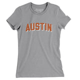 Austin Varsity Women's T-Shirt-Allegiant Goods Co. Vintage Sports Apparel
