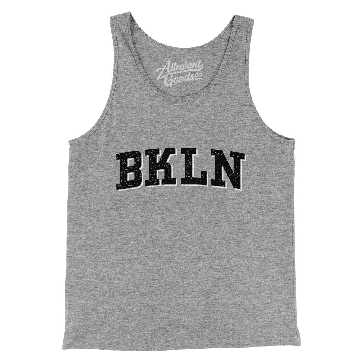 BKLN Varsity Men/Unisex Tank Top-Athletic Heather-Allegiant Goods Co. Vintage Sports Apparel