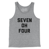 Charlotte 704 Men/Unisex Tank Top-Allegiant Goods Co. Vintage Sports Apparel