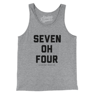 Charlotte 704 Men/Unisex Tank Top-Allegiant Goods Co. Vintage Sports Apparel