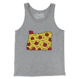 Oregon Pizza State Men/Unisex Tank Top-Allegiant Goods Co. Vintage Sports Apparel