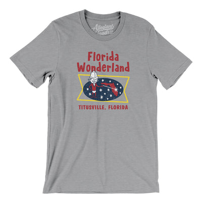 Florida Wonderland Men/Unisex T-Shirt-Athletic Heather-Allegiant Goods Co. Vintage Sports Apparel
