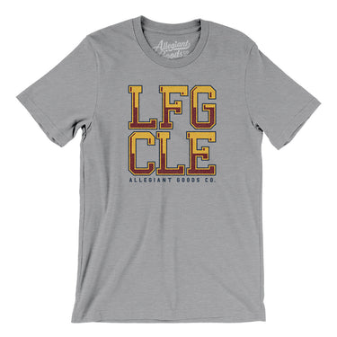 Lfg Cle Men/Unisex T-Shirt-Allegiant Goods Co. Vintage Sports Apparel