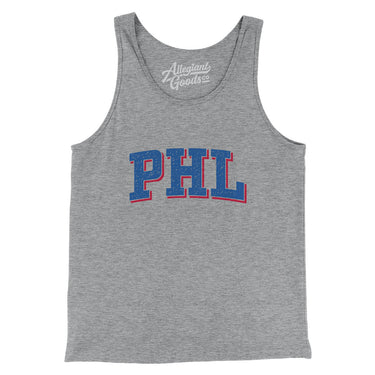 Phl Varsity Men/Unisex Tank Top-Allegiant Goods Co. Vintage Sports Apparel