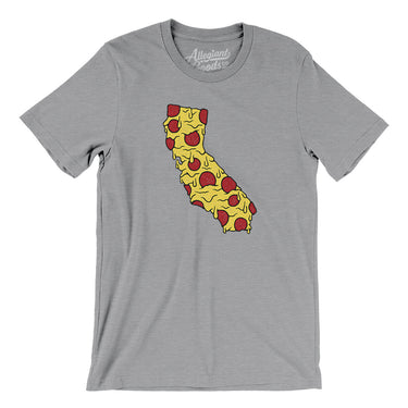 California Pizza State Men/Unisex T-Shirt-Allegiant Goods Co. Vintage Sports Apparel