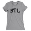Stl Varsity Women's T-Shirt-Athletic Heather-Allegiant Goods Co. Vintage Sports Apparel