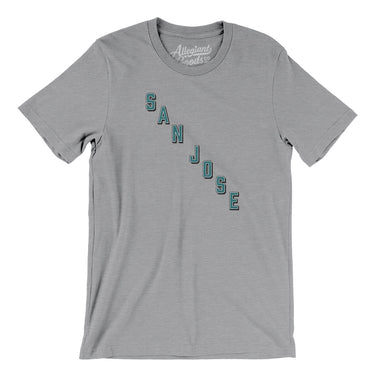 San Jose Hockey Jersey Men/Unisex T-Shirt-Allegiant Goods Co. Vintage Sports Apparel