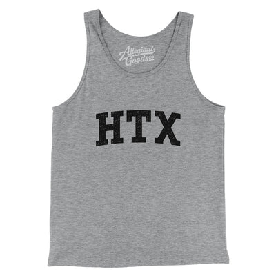 Htx Varsity Men/Unisex Tank Top-Athletic Heather-Allegiant Goods Co. Vintage Sports Apparel