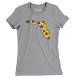 Florida Pizza State Women's T-Shirt-Allegiant Goods Co. Vintage Sports Apparel